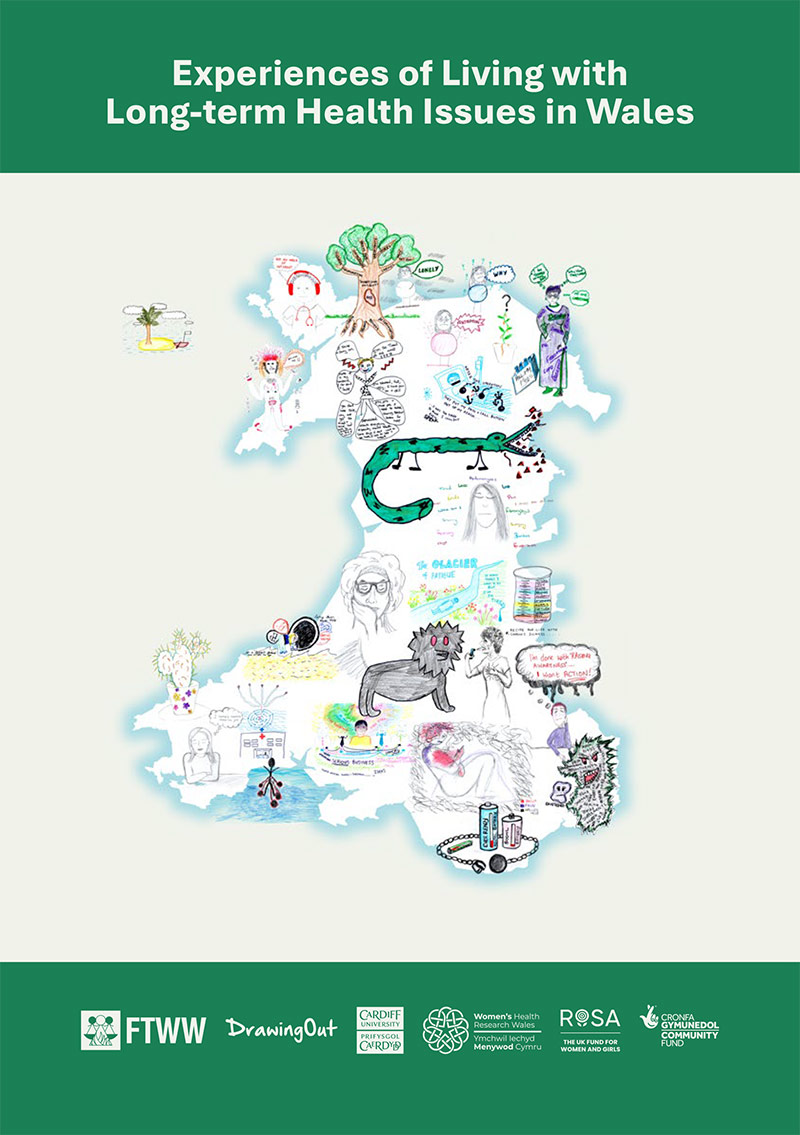 Experiences of Living with Long term Health Issues in Wales booklet